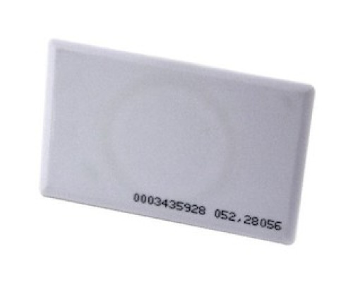 ZKTECO PROX-CARD-THICK   HID 125 kHz compatible clamshell cards MOQ 100 pcs