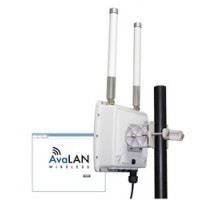 AVALAN WIRELESS SYSTEMS INC  AW58300HTA      Wireless Ethernet Access Radio, Outdoor, 5.8 Gigahertz, 300 Mbps, With Heavy Duty Pole Mount Bracket, PoE Injector, 18 Volt DC Power Supply