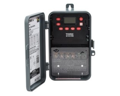 NSI INDUSTRIES  E101PB      Tork 24 Hour 1 Channel SPST Digital Time Switch