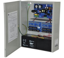 ALTRONIX  AL600XPD16220      Power Supply Charger, 16 Fused Outputs, 12/24VDC @ 6A, 220VAC, BC400 Enclosure