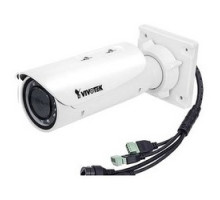VIVOTEK  IB9371-EHT      Network Camera, Bullet, WDR, Day/Night, Outdoor, H.265/H.264/MJPEG, 2048 x 1536 Resolution, F1.2/F2.3 Vari-focal 3 to 9 MM Lens, 512 MB RAM/128 MB Flash, 12 Volt DC 23.6 Watt, PoE