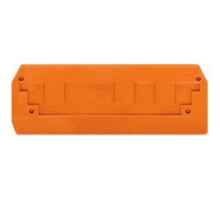 WAGO CORPORATION  284-339      TERMINAL BLOCK END PLATE 3 CONDUCTOR 284 SERIES ORANGE