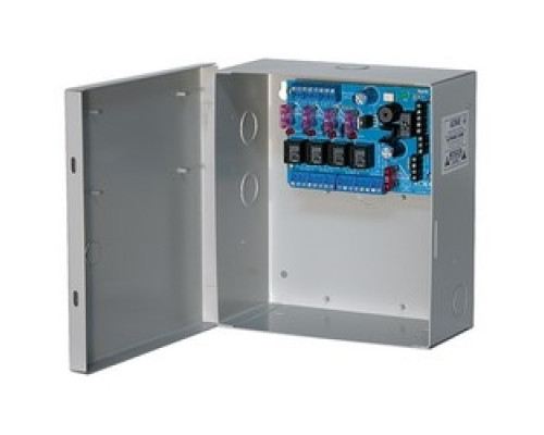 ALTRONIX  ACM4E      Access Power Controller, 4 Fused Relay Outputs, FAI, BC100 Enclosure
