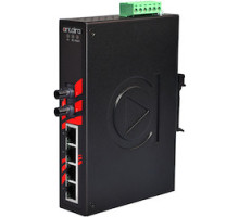 ANTAIRA TECHNOLOGIES LLC LNX-0501-ST-M   5-Port Industrial Unmanaged Ethernet Switch, w/4 10/100Tx + 1 100Fx ST Multimode 2Km
