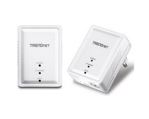 TRENDNET TPL-406E2K   Nano Adapter Kit, 100 to 240 Volt AC at 50 to 60 Hertz, 200 Mbps Speed, 2 to 68 Megahertz Frequency Band, With 2 TPL-406E Adapter
