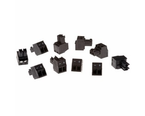 AXIS COMMUNICATIONS  5800-901  CONNECTOR A 2P3.81 STRAIGHT      Male Connector for Low Voltage Power. Pitch: 3.81 mm. 2 Position Terminal Block. 10 Pack