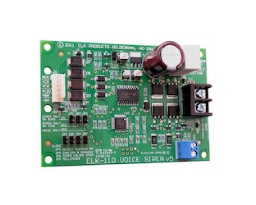 ELK PRODUCTS  ELK110               Voice/Siren Driver w/Temporal Coded Bell