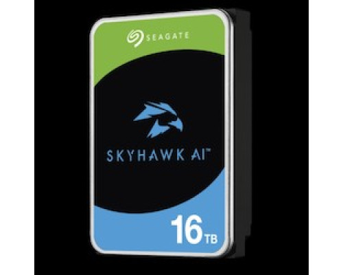 IC REALTIME LLC  HD16TBSATA      Seagate Skyhawk Ai 16TB Single HDD, Designed for Surveillance