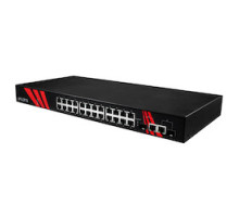 ANTAIRA TECHNOLOGIES LLC LNP-2602G-SFP   26-Port Industrial 1U 19