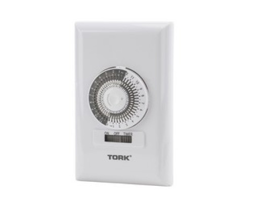 NSI INDUSTRIES  711A      24 Hour Wall Switch Timer, 15A 125V White