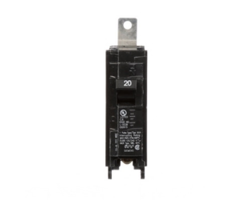 SIEMENS  US2:B120H      Molded Case Circuit Breaker, Thermal Magnetic, Bolt-On, 1 Pole, 120/240 Volt AC, 60 Hertz, 20A, 22 kA Interrupting Rating