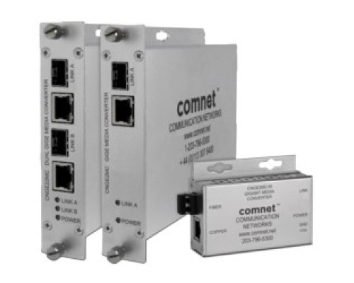 COMNET COMMUNICATION NETWORKS  CNGE22MC      Dual 1000 Mbps Media Converter