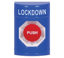 SAFETY TECHNOLOGY INTL  SS2401LD-EN               S/Station-Blue- PushandTurn-Reset Lockdown