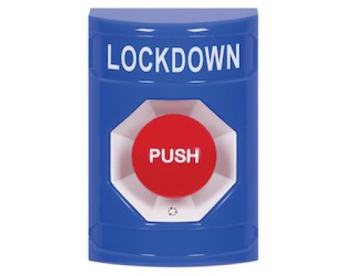 SAFETY TECHNOLOGY INTL  SS2401LD-EN               S/Station-Blue- PushandTurn-Reset Lockdown