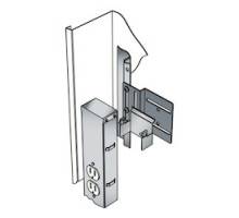 MIDDLE ATLANTIC PRODUCTS  PB-DWR      Power Strip Bracket, DWR/SR Series
