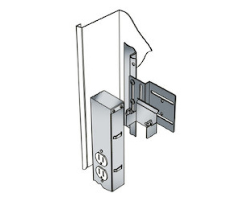 MIDDLE ATLANTIC PRODUCTS  PB-DWR      Power Strip Bracket, DWR/SR Series