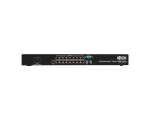 TRIPP LITE  B072-016-1      NetCommander 16-Port Cat5 KVM Switch 1U Rack-Mount