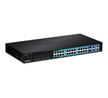 TRENDNET  TPE-224WS      24-port 10/100 Mbps Web Smart PoE+ Switch