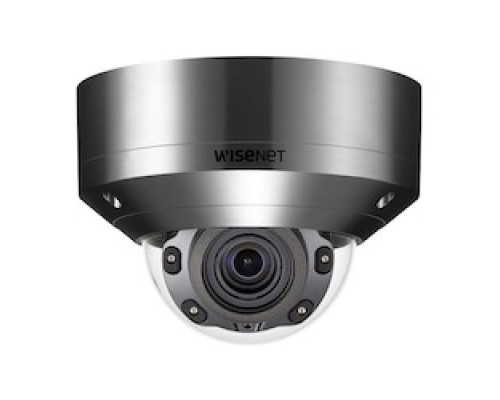 HANWHA VISION  XNV-8080RSA               WIsenet X Powered By WIsenet 5 Network IR Stainless Steel Dome Camera