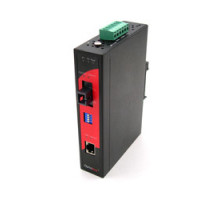 ANTAIRA TECHNOLOGIES LLC IMC-100A-WA-S2   10/100TX To 100FX Industrial Media Converter, Single Fiber WDM-A , Single-Mode 20KM, TX1310nm - RX1550nm