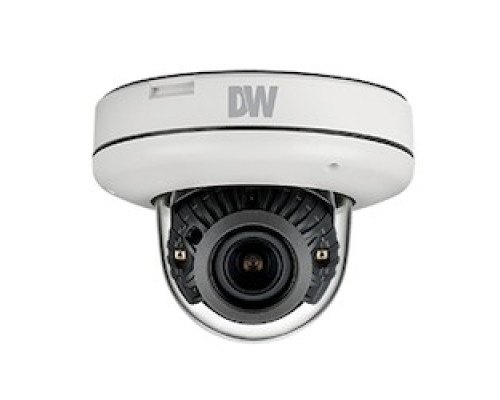 DIGITAL WATCHDOG  DWC-MV85WIAT      Megapix Star-Light+ 5MP Vandal Dome 2.7-13.5mm H.265 WDR 100’ SIR IP66 IK10 5 Year NDAA