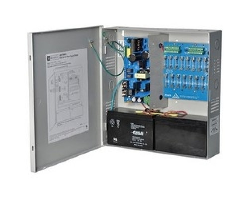 ALTRONIX  SMP7PMP16      Power Supply Charger, 16 Fused Outputs, 12/24VDC @ 6A, 115VAC, Supervision, BC300 Enclosure