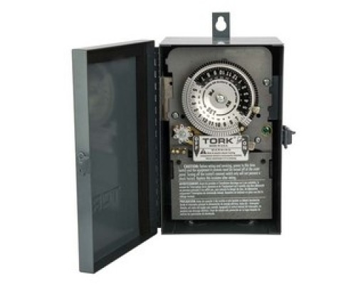 NSI INDUSTRIES  7200      24 Hour Skip A Day Time Switch, 40A, 120V, DPST, Indoor Metal Enclosure