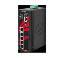 ANTAIRA TECHNOLOGIES LLC LMP-0601G-SFP-24-V2   6-Port Industrial PoE+ Gigabit Light Layer 3 Managed Ethernet Switch, w/4 10/100/1000Tx 30W/port + 1 10/100/1000Tx + 1 100/1000 SFP Slot; 12-36VDC- Version 2 Hardware