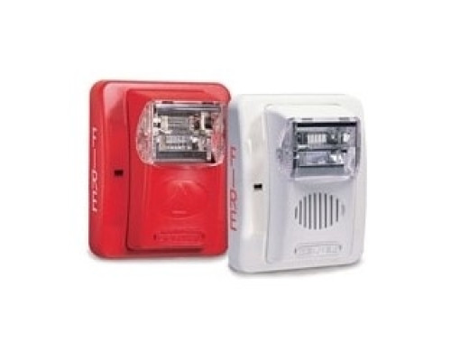 GENTEX CORP  904-1315-002  GEC3-24WW              Evacuation Horn/Strobe, Low Profile, 24 VDC, 30 to 103 Milliampere, 2400 Hertz, 100 dB, 4.5