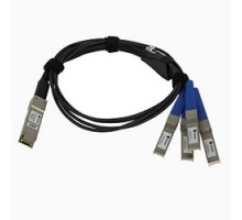 PROLABS  CAB-Q-S-3M-C      Arista Compatible 40G QSFP to 4x10G SFP+ Passive Breakout Cable Assembly, 3m