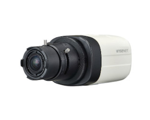 HANWHA VISION HCB-7000A        WIsenet HD+ 4MP Box Camera, AHD Or CVBS Formats Are Available, RS485 /coaxial Control, True D/N, 24VAC/12VDC Require 4MP Or Higher CS Mount Lens