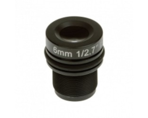 AXIS COMMUNICATIONS  01960-001  LENS M12 6MM F1.9 4PCS      LENS M12 6MM F1.9 4PCS, WITH M12 THREAD, IR-CUT FILTER, F1005-E AND FA1105