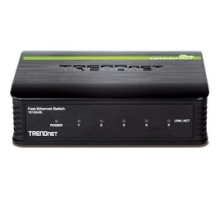 TRENDNET  TE100-S5      5-port 10/100 Mbps GREENnet Switch