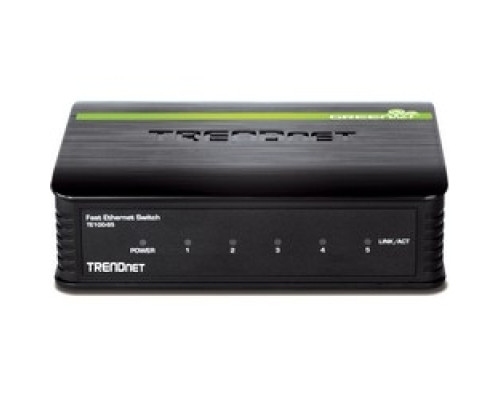 TRENDNET  TE100-S5      5-port 10/100 Mbps GREENnet Switch