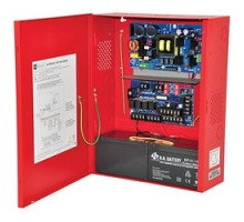 ALTRONIX  AL1002ADA220      NAC Power Supply, 2 Class A or 4 Class B Outputs, 24VDC @ 10A, 220VAC, Red BC400 Enclosure