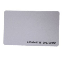 ZKTECO PROX-CARD-THIN   HID 125 kHz compatible thin cards MOQ 100 pcs