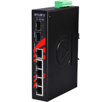 ANTAIRA TECHNOLOGIES LLC  LNX-0702C-SFP      7-Port Industrial Unmanaged Ethernet Switch, w/5 10/100Tx + 2 100/1000 SFP Slot