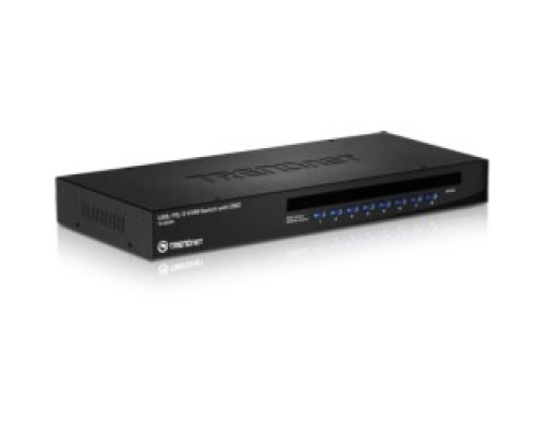 TRENDNET  TK-804R      8-Port Stackable Rack Mount KVM Switch with OSD
