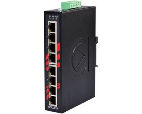 ANTAIRA TECHNOLOGIES LLC  LNX-800A      8-Port Industrial Unmanaged Switch, w/8*10/100Tx