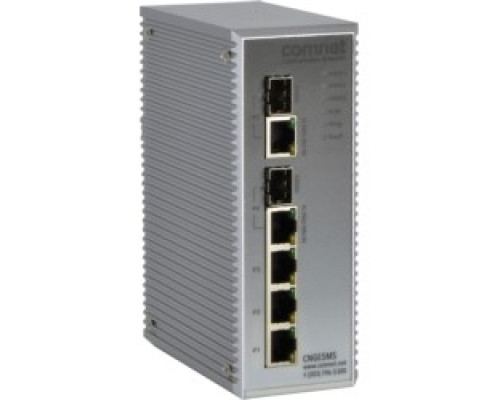 COMNET COMMUNICATION NETWORKS CNGE5MS   Environmentally Hardened Managed Ethernet Switch With 3 10/100/1000Base-TX And 2 10/100/1000Base-TX/FX Combo Ports