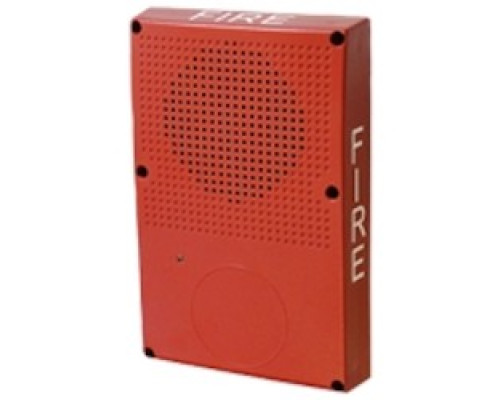 KIDDE COMMERCIAL  WG4RF-S               OD Speaker, Fire, Red