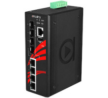 ANTAIRA TECHNOLOGIES LLC  LMX-0804G-SFP      8-Port Industrial Gigabit Managed Ethernet Switch, w/4 10/100/1000Tx Ports + 4 100/1000Fx SFP Fiber Slots.