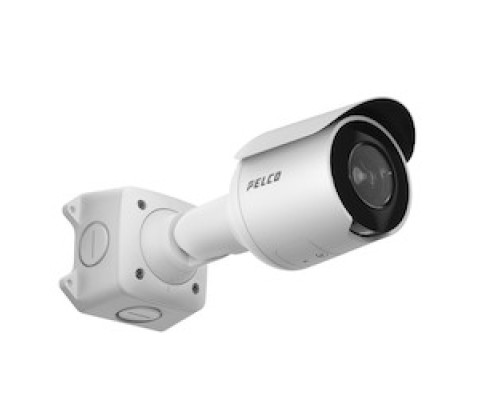 PELCO  SRXP4-5V10-EBT-IR               5MP Sarix Pro 4 Environmental IR Bullet ; 3.4-10.5mm P-iris lens; Surface Mount; True WDR; SureVision; Pelco Smart Analytics