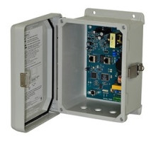 ALTRONIX  NETWAY1DWPH      Midspan Injector, Outdoor, Single Port, 10/100/1000, PoE/PoE+/Hi-PoE, 60W, 115/220VAC, WP4 Enclosure, 3 wiring inlets, includes glands, Outdoor