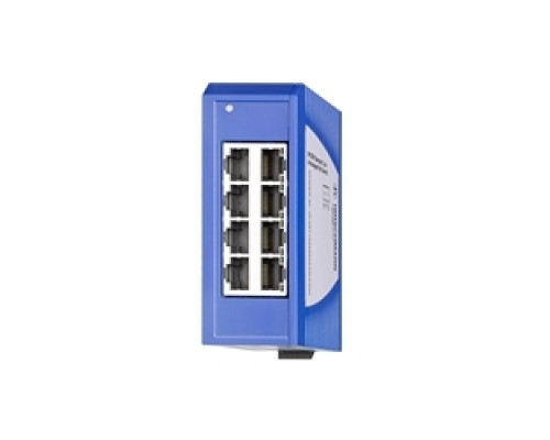 HIRSCHMANN  942132002  SPIDER-SL-20-08T1      Unmanaged Industrial ETHERNET Rail Switch, SPIDER Standard Line, 10/100 Mbit/s Ethernet, 8 x 10/100BASE-TX, TP cable, RJ45 sockets, auto-crossing, auto-negotiation, auto-polarity