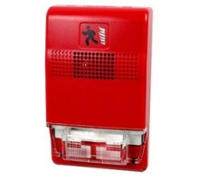 KIDDE COMMERCIAL  EG1F-HDVM               Fire Alarm Horn and Strobe, 16 to 33 VDC, 15/30/75/110 Candela, 98.6 dB, 30 to 120 Deg F, 2.75
