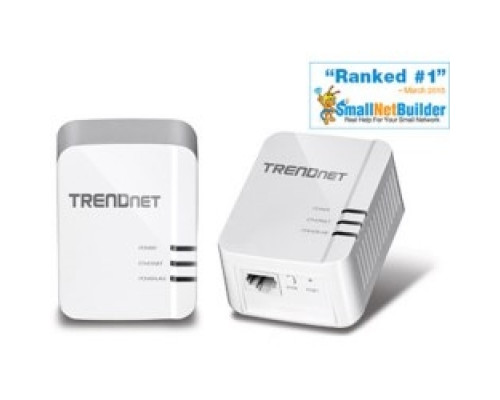 TRENDNET  TPL-422E2K      Powerline 1300 AV2 Adapter Kit