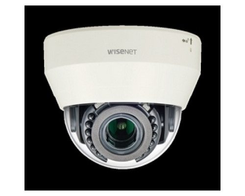 HANWHA VISION  LND-6071R               2MP 30FPS, INDOOR DOME, MANUAL, VARI-FOCAL LENS