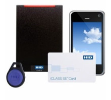 HID GLOBAL CORPORATION 921NTNNEK00000   iClass Reader, RK40, Wall Switch Keypad, No Prox, SIO/SEOS + Legacy, Std Ver. 1 Keyset, Wiegand, Pigtail Cable: 18