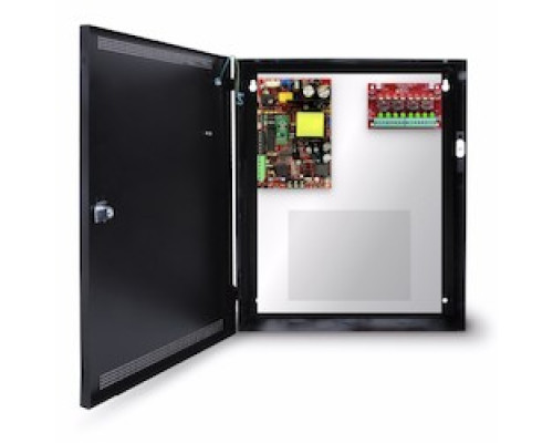 LIFESAFETY POWER  FPO75-D8PE1M      LSP FPO75-D8PE1M FPO75 Power Supply with D8P Module in an E1 Enclosure with Mercury-compatible Backplate